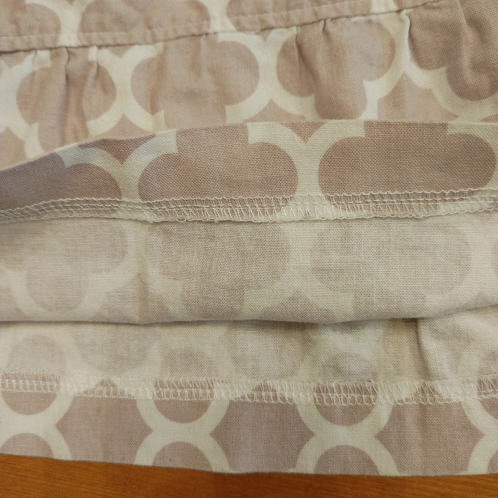 Girls Dress Pink Brown Ruffle Homemade - Picture 4 of 5